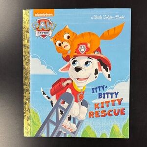Paw Patrol: Itty-Bitty Kitty Rescue - Hardcover Little Golden Book